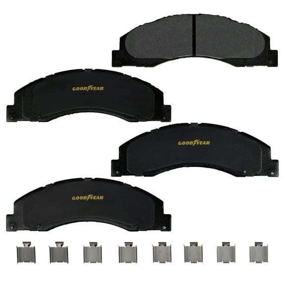 Goodyear Brakes GYD1328 Automotive Carbon Ceramic Truck and SUV Front Brake Pads