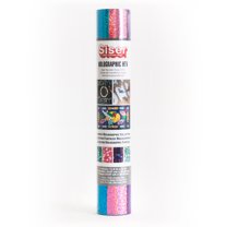 8 Pack: Siser Holographic Heat Transfer Vinyl Sampler - Fantasy