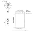 thumbnail image 1 of Baohd 10 Pieces Waterproof Plastic Card Holder Transparent Badge Name Tag Pre-punched Sleeve Driver License Cardholder, 1 of 5