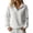 134#White, variant on Collared Athletic Pullover for Women Waffle Knit Long Sleeve Quarter Zip Loose Fit Casual Sport Top Textured 1/4 Zip Sweatshirt Sweater