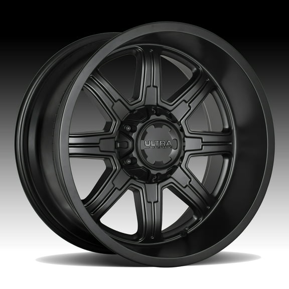 ULTRA 229sb menace 20x10 -25et 106.10mm satin black satin clear coat wheel