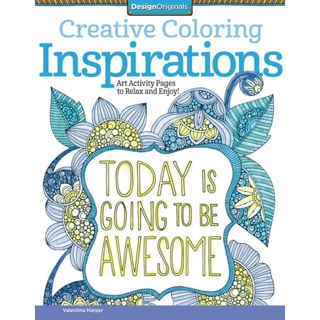 Design Originals Creative Coloring Book: Art Activity Pages to Relax and Enjoy