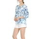 thumbnail image 4 of BLUSA BOHO INSPIRADA PARA MUJERES CON ESTAMPADO FLORAL Y CUELLO CON LAZO, MANGA 3/4, TOPS CASUAL, TAMAÑO M, 4 of 7