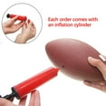 thumbnail image 3 of Hzrsly Foam Football - 7.25" Easy Grip Small Football for Kids - Kids Football Youth Size - Quality Soft Foam Toddler Footballs, 3 of 8