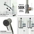 thumbnail image 5 of VIGO Branson Single-Handle Pull-Out Sprayer Kitchen Faucet in Stainless Steel, 5 of 11