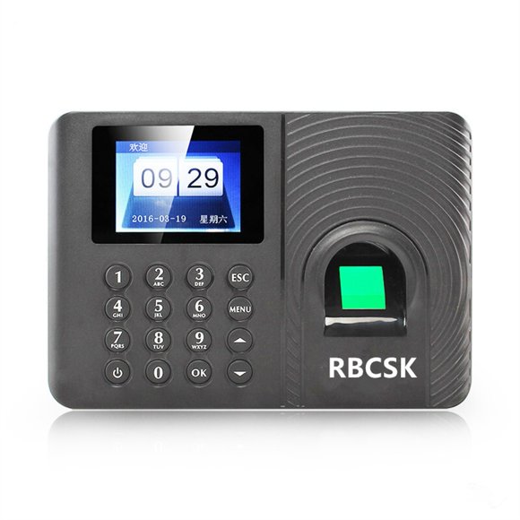 Intelligent Biometric Fingerprint Time Clock Time Attendance Office Punch For Employees Small Business