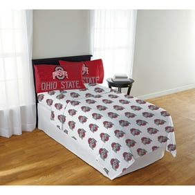 Ohio State University Buckeyes Crib Sheet Organic Cotton Toddler