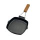 thumbnail image 2 of Folding Frying Pan with Anti Scald Wooden Handle Safe and Enjoyable Cooking, 2 of 11