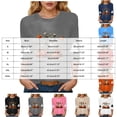 thumbnail image 4 of CAICJ98 Halloween Shirt Women 3/4 Sleeve V Neck Shirt Funny Fall Spooky Graphic Tee Witch Pumpkin Ghost Holiday Tops (Blue,3XL), 4 of 5