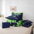 thumbnail image 5 of Erosebridal Football Comforter Set Twin Size,American Football Bedding Set Teens,Sports (Comforter+Fitted+Flat Sheet+2 Pillowcases+2 Throw Pillow Covers) 7 Pieces Bed Set, 5 of 5
