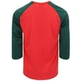 thumbnail image 2 of Victorious Men's Baseball Raglan T-Shirt 3/4 Sleeves Jersey, 2 of 6