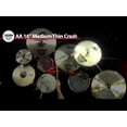 thumbnail image 2 of SABIAN AA Medium Thin Crash Cymbal Brilliant 18 in., 2 of 2
