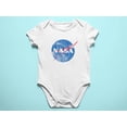 thumbnail image 5 of Old Glory NASA Distressed Logo Soft Short Sleeve Graphic Baby One Piece, 5 of 6