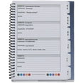 thumbnail image 4 of RE-Focus Mini Spiral Password Book with Alphabetical Tabs, Small, Green Camouflage, 4 of 6