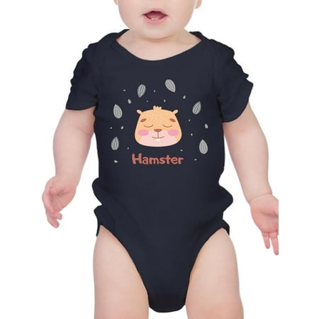 

Cute Baby Hamster Face Bodysuit Infant -Image by Shutterstock Newborn