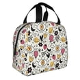 thumbnail image 3 of Insulated Lunch Bag for Women Men ,Eye Strawberry Doodle Reusable Cute Lunch Bags for Picnic School Work Office Romantic Heart Balloon, 3 of 8