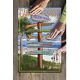 thumbnail image 3 of Hilton Head, South Carolina, Destinations Sign (19x27 inches, Premium 500 Piece Jigsaw Puzzle for Adults and Family, Made in USA), 3 of 4