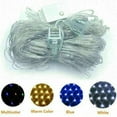 thumbnail image 4 of Cocobaby LED Net Mesh Lights Fairy String Curtain Lamp Christmas Party Wedding Xmas Decor, 4 of 13