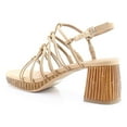 thumbnail image 3 of Lucky Brand Bassie Women's Heels Tan Size 9 M, 3 of 8
