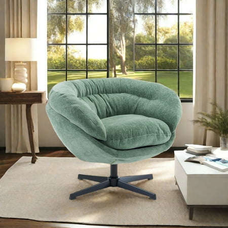 modern chenille office chair 360 product