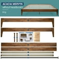 thumbnail image 7 of Acacia Mervyn Solid Wood Bed Frame Without headboard King Caramel, 7 of 7
