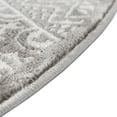 thumbnail image 5 of Jill Zarin Uptown Collection Area Rug - Cloisters (7' 10" Round Gray/Ivory), 5 of 5