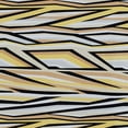 thumbnail image 2 of Zelouf Print On Stretch Poplin  , Sewing, DIY, Crafts Fabric by the Yard, 295Black/yellow, 10 Yard, 2 of 2