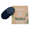 thumbnail image 3 of Almohadillas desmaquillantes Chloven Charcoal Bamboo reutilizables x25, 3 of 6