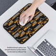 thumbnail image 6 of Pofeuu Yellow Excavator Print Laptop Carrying Case,13-15-Inch Laptop and Tablet, Sleek Design, Durable and Water-Repellent Fabric, Business Casual or School-15 inch, 6 of 8