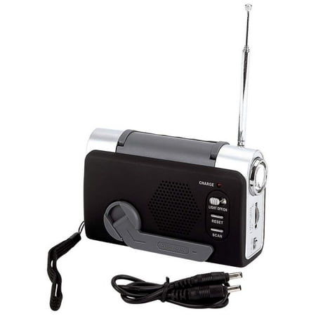 Mitaki-Japan; Wind-Up FM/Weather Radio/LED Flashlight