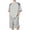 *Gray, variant on VBVC Men's 2 Piece Drawstring Basketball Tracksuit,Raglan Sleeve T-Shirt and Striped Hem Shorts Set For Men,Black,M-4XL