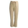 thumbnail image 2 of Pantalones casuales Nikou para hombre cintura elástica cierre de cordón color albaricoque L, 2 of 15