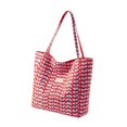 thumbnail image 3 of Bolso de hombro para mujer, bolso tote moderno y único, estilo hobo, ideal para , la , el y la oficina. Rojo, 3 of 8