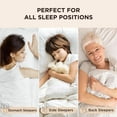 thumbnail image 5 of King Pillows Set of 2 - Fluffy Bed Pillows for Sleeping, Hotel Quality, Diamond Quilted Design, Gusseted Supportive Down Alternative Filling for Back, Stomach, Side Sleepers, 5 of 6
