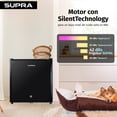 thumbnail image 2 of Frigobar Supra de 47 litros en color negro, 2 of 8