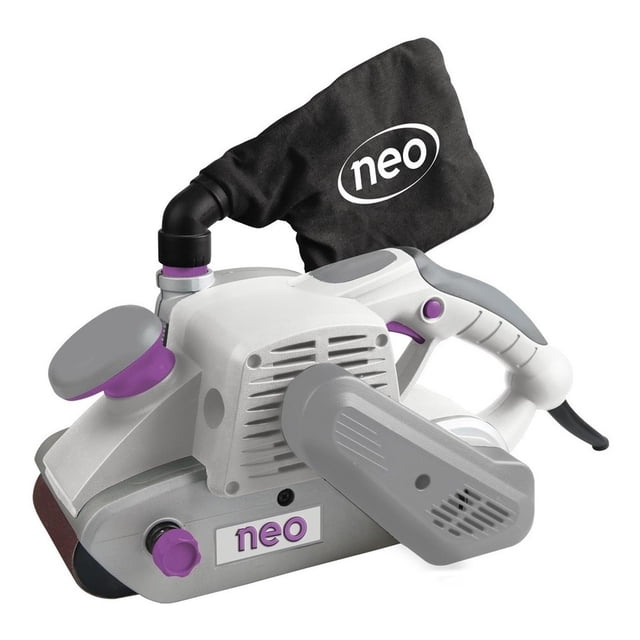 Lijadora de Banda Neo 4x24 Pulg 1200W Industrial azul