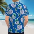 thumbnail image 6 of High Quality Hawaiian Shirts for Men Short Sleeve Aloha Beach Shirt Floral Summer Casual Button Down Shirts Blouses JC4H9G, 6 of 7