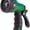 Green, variant on Dramm 12701 9-Pattern Revolver Spray Nozzle, Red