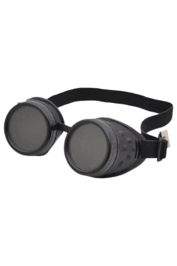 Vintage Steampunk Goggles Glasses Cosplay Punk Gothic with Rotating Gears & Gradient Lenses, Retro Sunglass Goggles for Mad Scientist Costume & Outdoor Parties