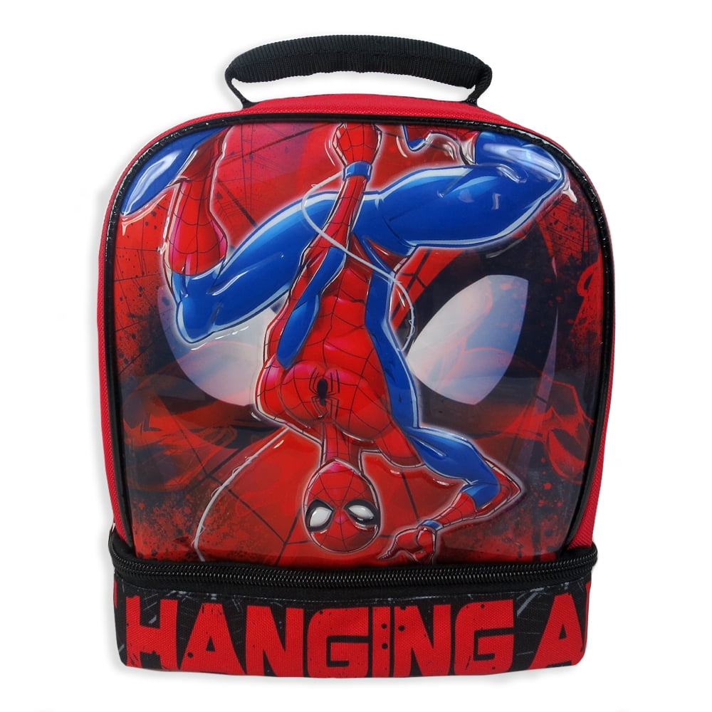 SPIDERMAN DUAL COMPARTMENT LUNCH BAG