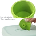 thumbnail image 3 of Paquete de 2 | Almacenamiento de alimentos fríos y calientes de silicona de grado alimenticio duradero a prueba de fugas para bebés y niños pequeños | Apto para lavavajillas, 3 of 5