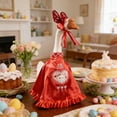 thumbnail image 4 of TIELUTT Porch Goose Easter Porch Goose Cute Bunny Suitable for Outdoor . Rhinestone Choker Pull Stop Leash Dog Necklace Necklace with Name Leash Double, 4 of 6