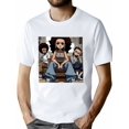 thumbnail image 1 of Camiseta de cómic de hip hop de Riley Freeman: camiseta de algodón suave, transpirable y cómoda con un diseño único, grosor definido y corte holgado para verano y otoño. Ideal para deportes de ocio., 1 of 9
