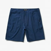 Reef Mens Shorts Medford Board Surf 4-Way Stretch Solid Blue 30