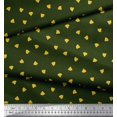 thumbnail image 2 of Soimoi Green polyester Crepe Fabric Nachos & Salsa Food Print Fabric by Yard 42 Inch Wide, 2 of 3