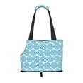 thumbnail image 4 of LNWH Green Modern Geometric Pattern Dog Carrier Bag, Pet Dog Carrier Purse Foldable Waterproof Pet Tote Bag for Cat and Small Dog, 4 of 8