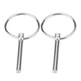 thumbnail image 4 of Garosa Hood latch Pin, 2pcs Universal CNC Billet Aluminum Racing Bonnet Hood Pin Latch Lock Appearance Kit, Hood Pin Appearance Kit, 4 of 7