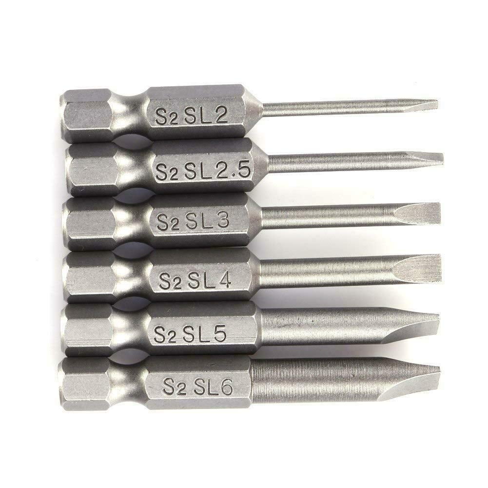 flat blade screwdriver sizes