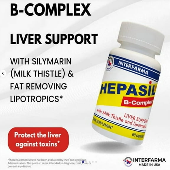 Hepasil B-Coplex 60 Capsules
