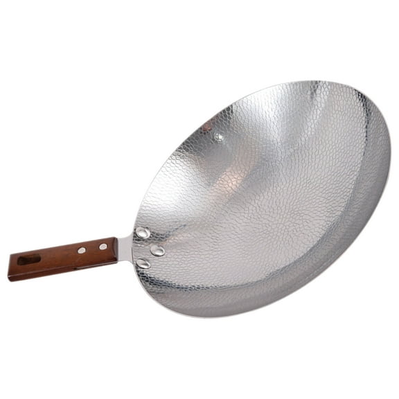 FOMIYES Stainless Steel Deep Fry Pan Kitchen Cookware for Outdoor Use 1Pcs